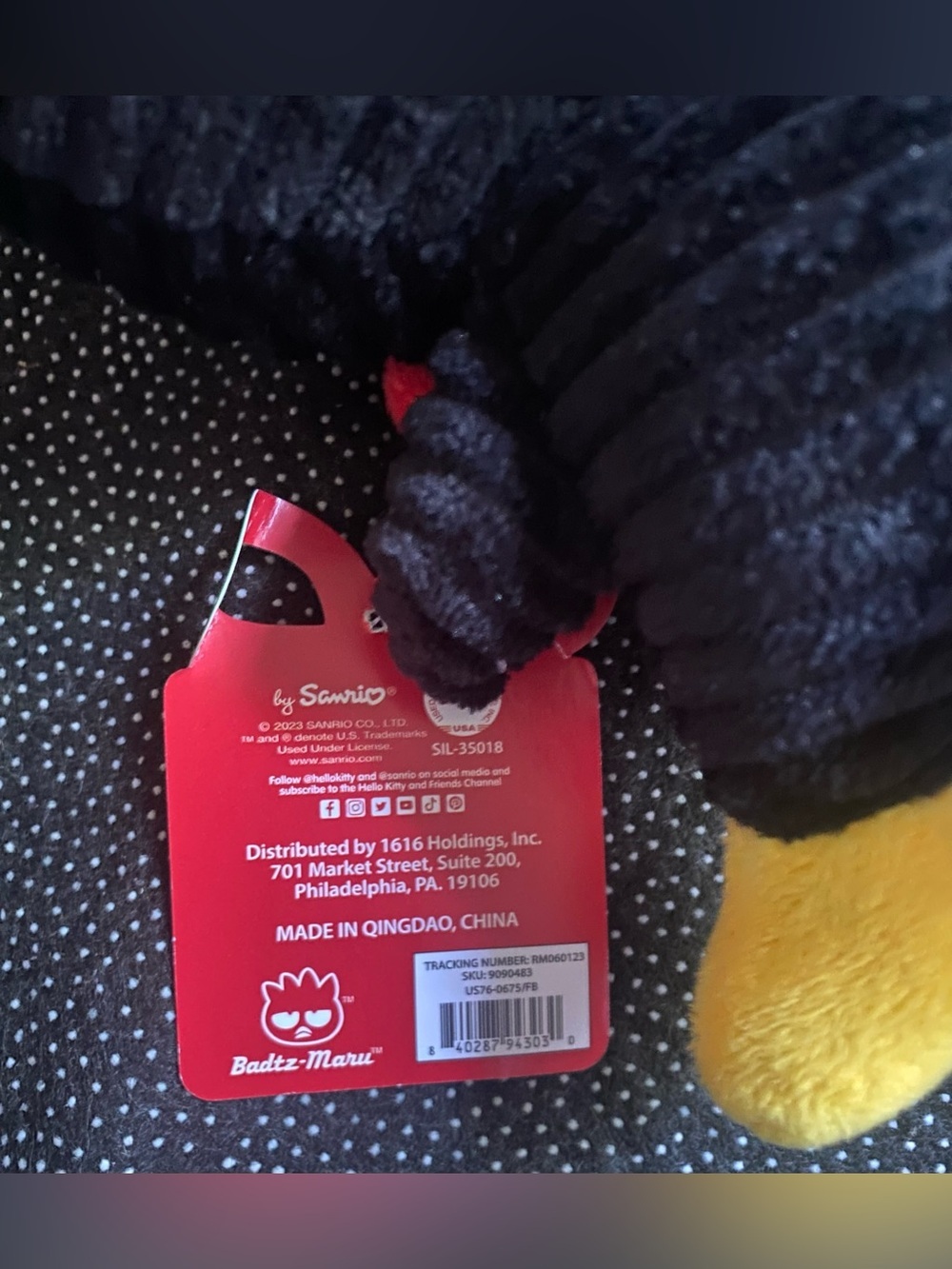 Badtz- Maru Sanrio plush - Picture 4 of 5